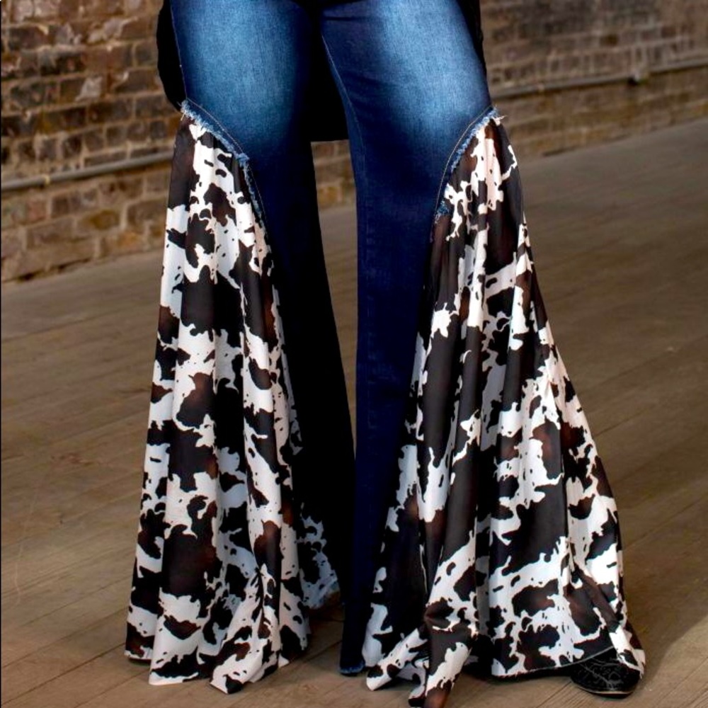 Cowhide jeans - Picture 2 of 4